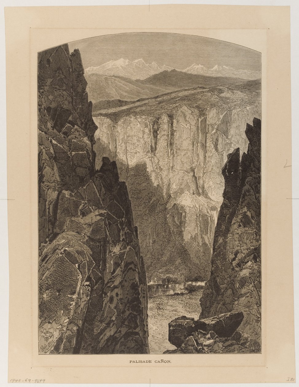 Cânion Palisade de Thomas Moran