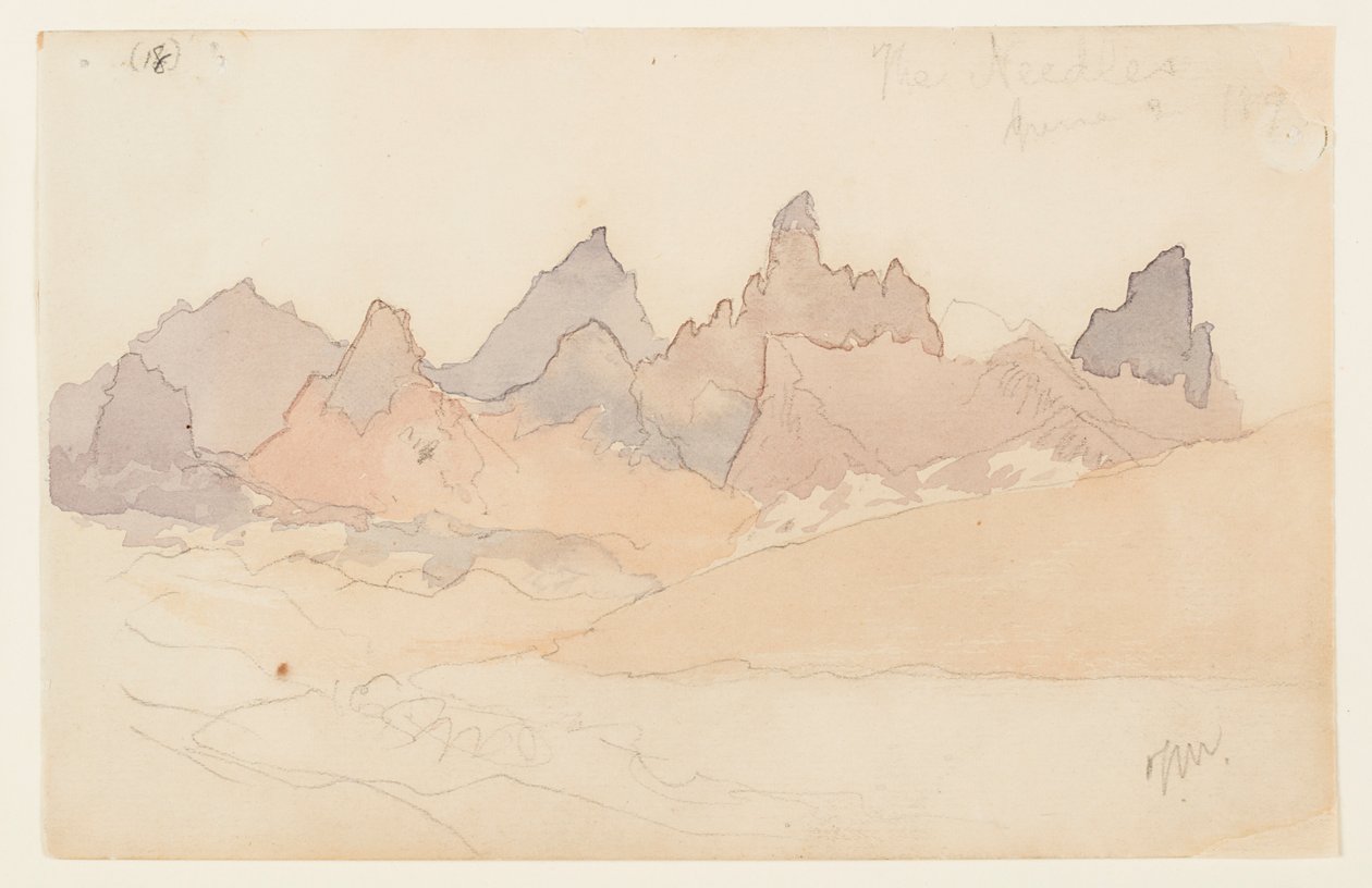 As agulhas de Thomas Moran