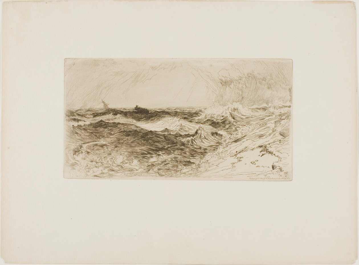O Mar Ressonante de Thomas Moran
