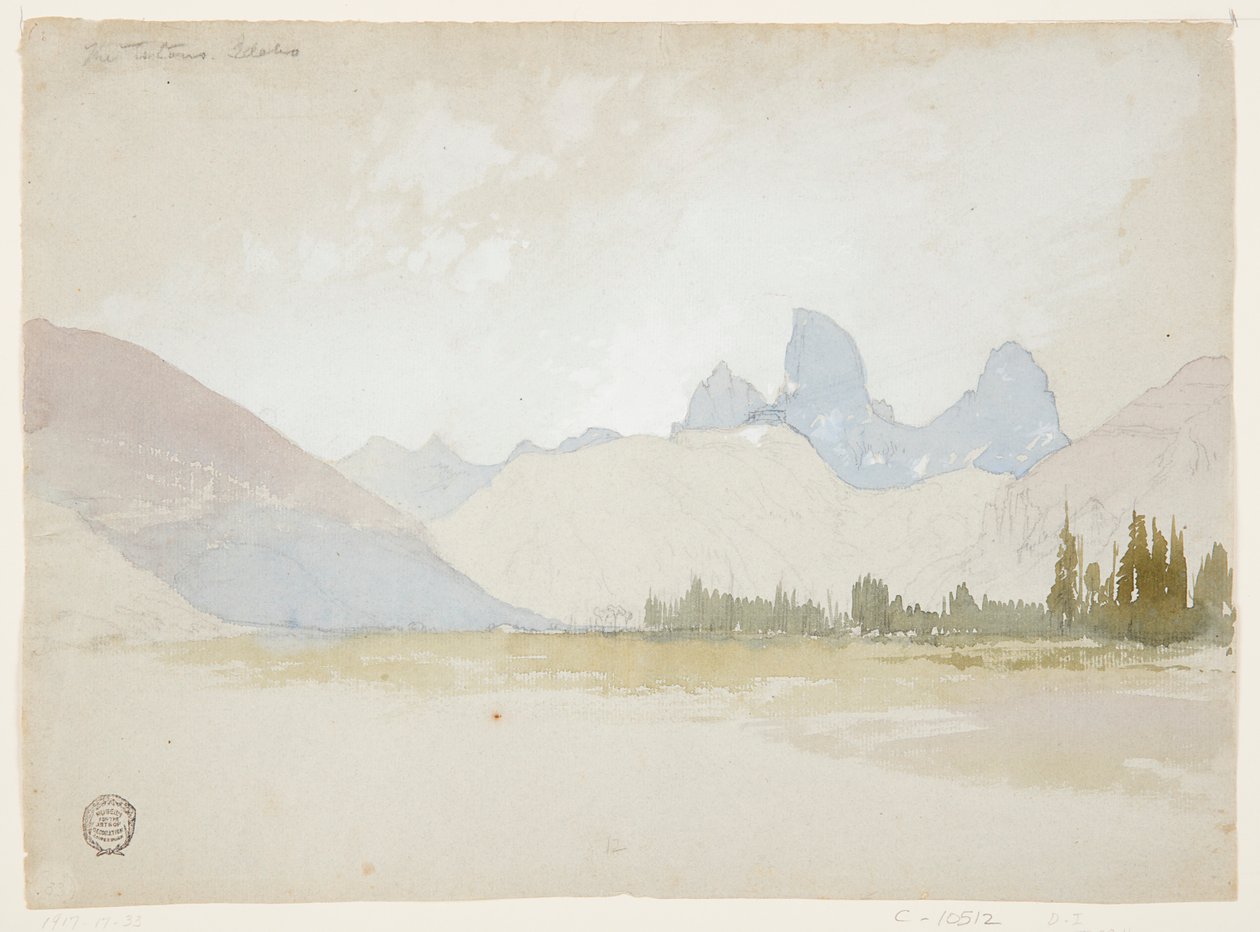 Tetons, Idaho de Thomas Moran