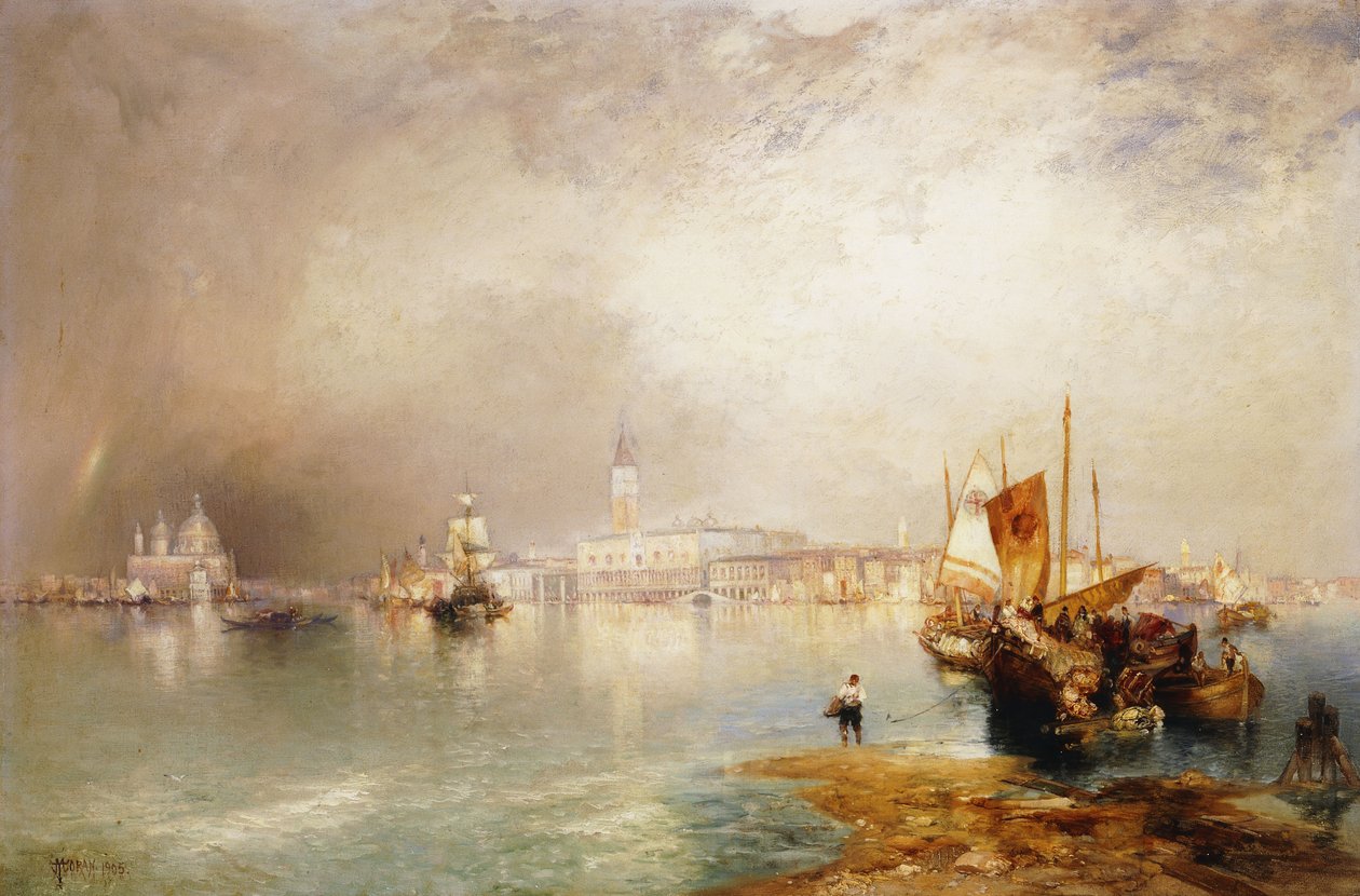 Veneza, 1905 de Thomas Moran