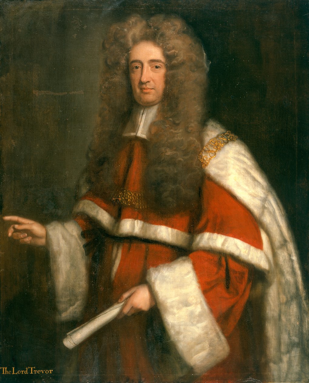 Thomas Tevor (1658-1750) 1º Lorde Trevor de Thomas Murray
