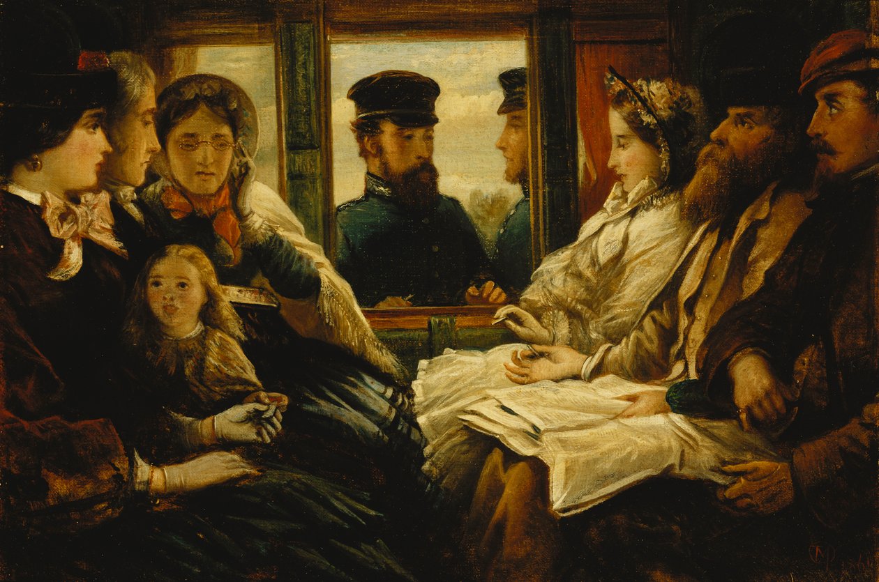 Presente de viagem 1860 "Bilhetes por favor", 1861 de Thomas Musgrave Joy