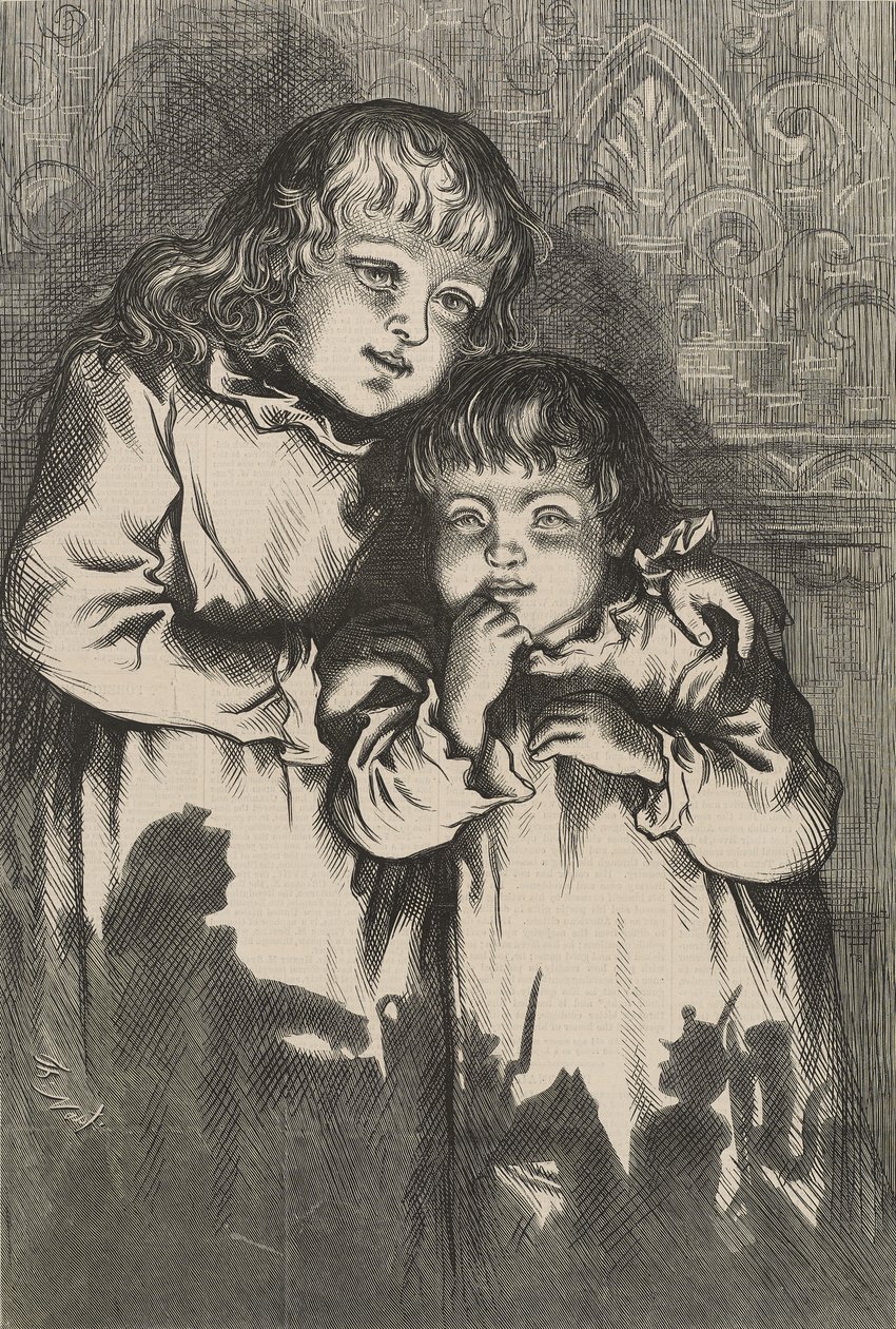 Um esboço de Natal - cinco horas da manhã, 5 de janeiro de Thomas Nast