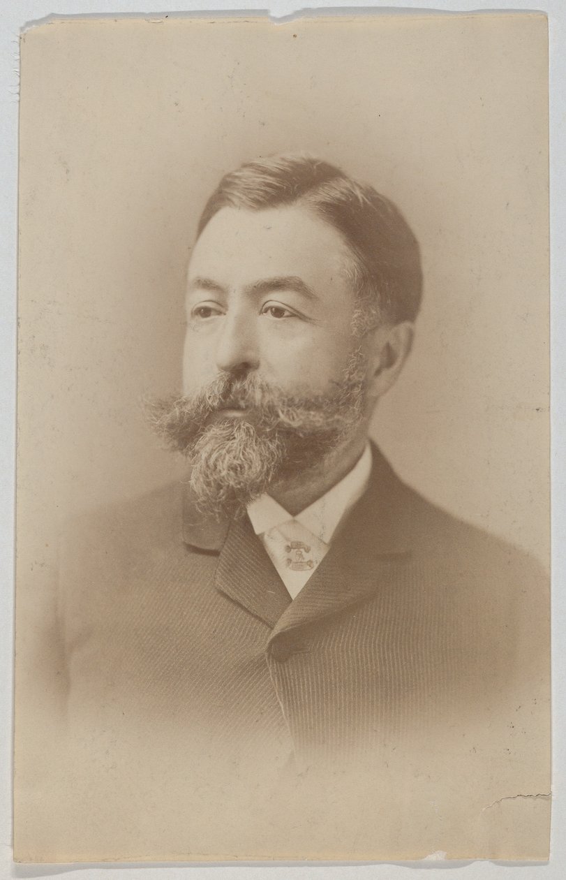 Retrato de Thomas Nast, até ao peito de Thomas Nast