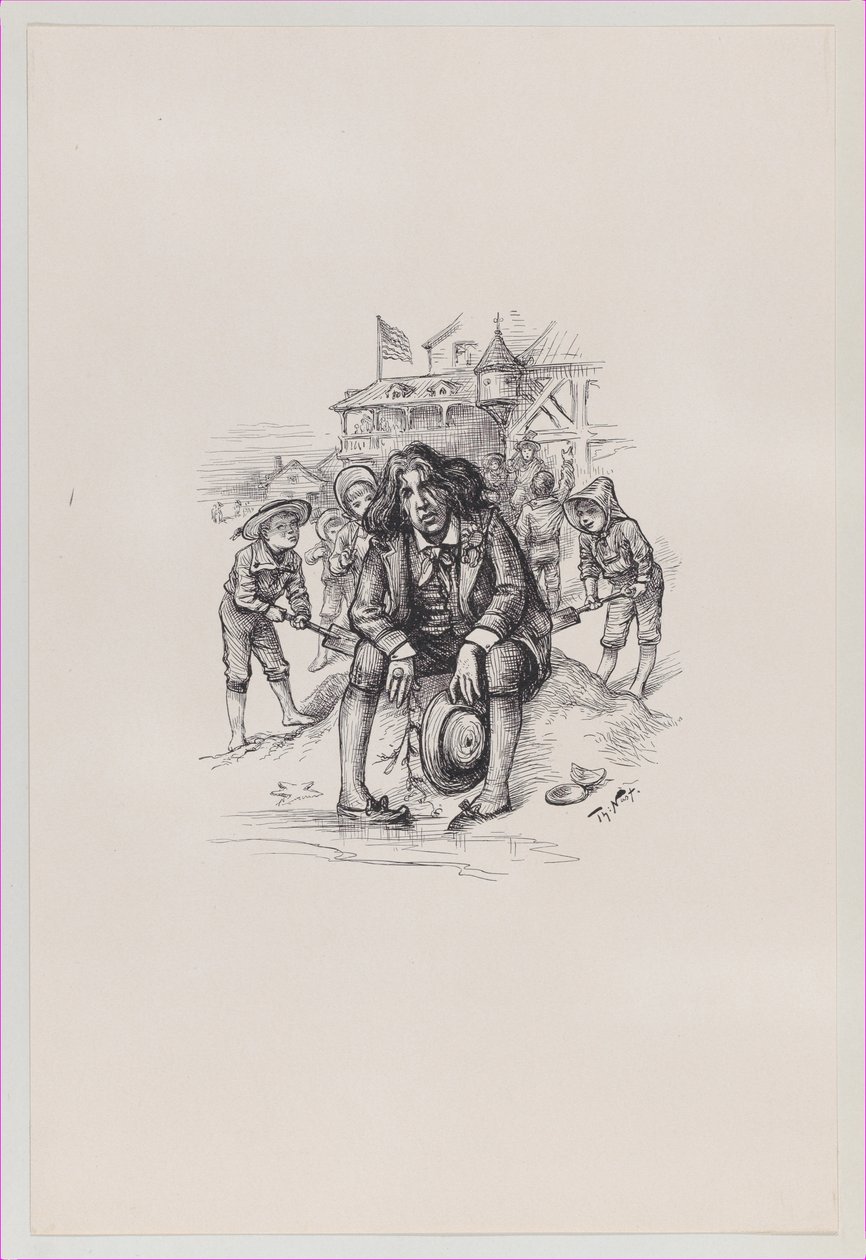 Oscar à beira-mar, 26 de agosto de 1882., 26 de agosto de 1882. de Thomas Nast