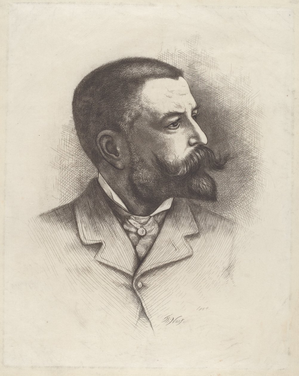 Auto-retrato de Thomas Nast