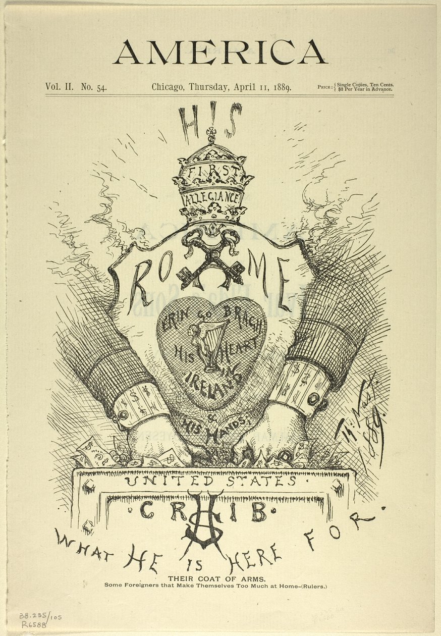 O brasão deles de Thomas Nast