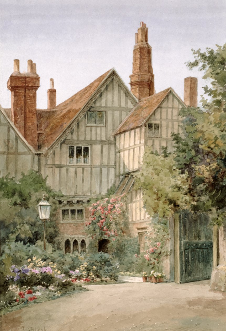 Uma antiga casa senhorial e jardim de Thomas Nicholson Tyndale