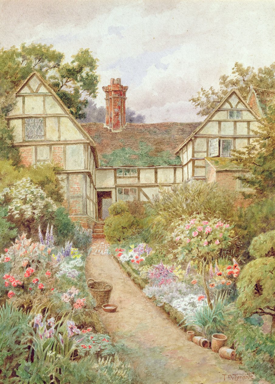 Cottage Garden de Thomas Nicholson Tyndale