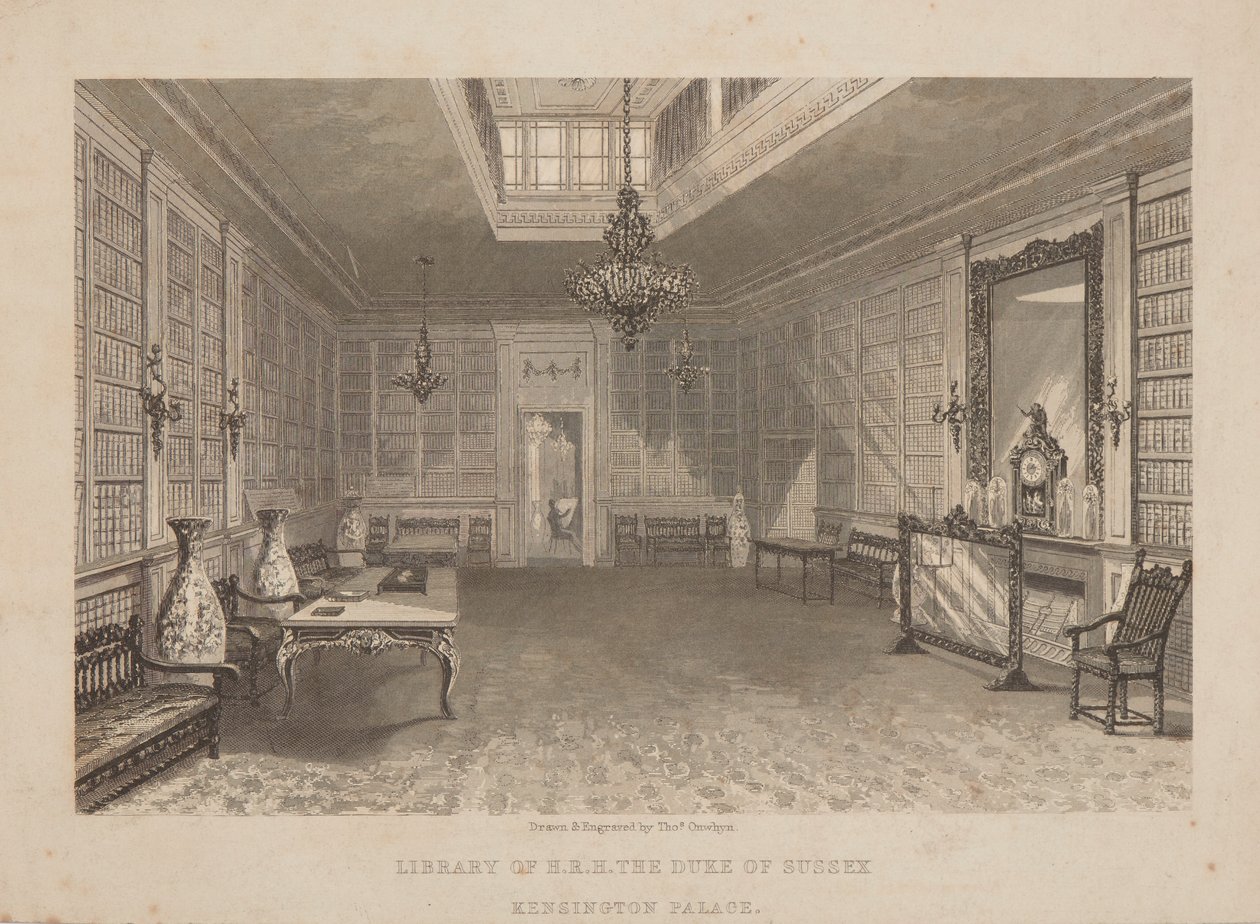 A Biblioteca Sussex de Thomas Onwhyn