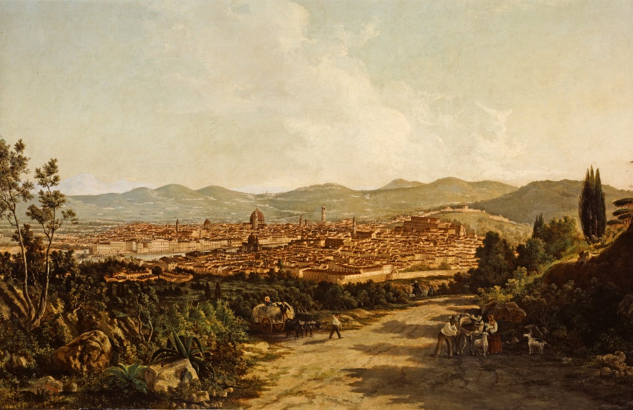 Florença no século XVIII de Thomas Patch