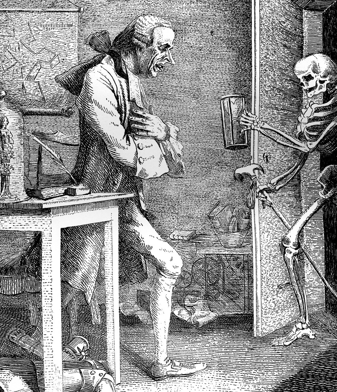 Estrelas e morte. 1768 de Thomas Patch