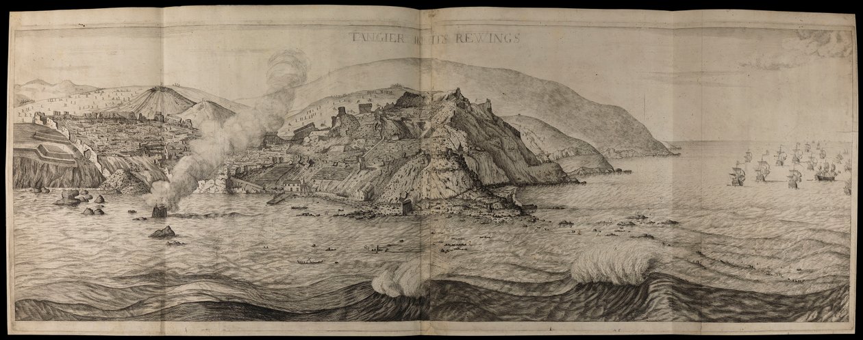 Atlas, planos de Tânger de Thomas Phillips