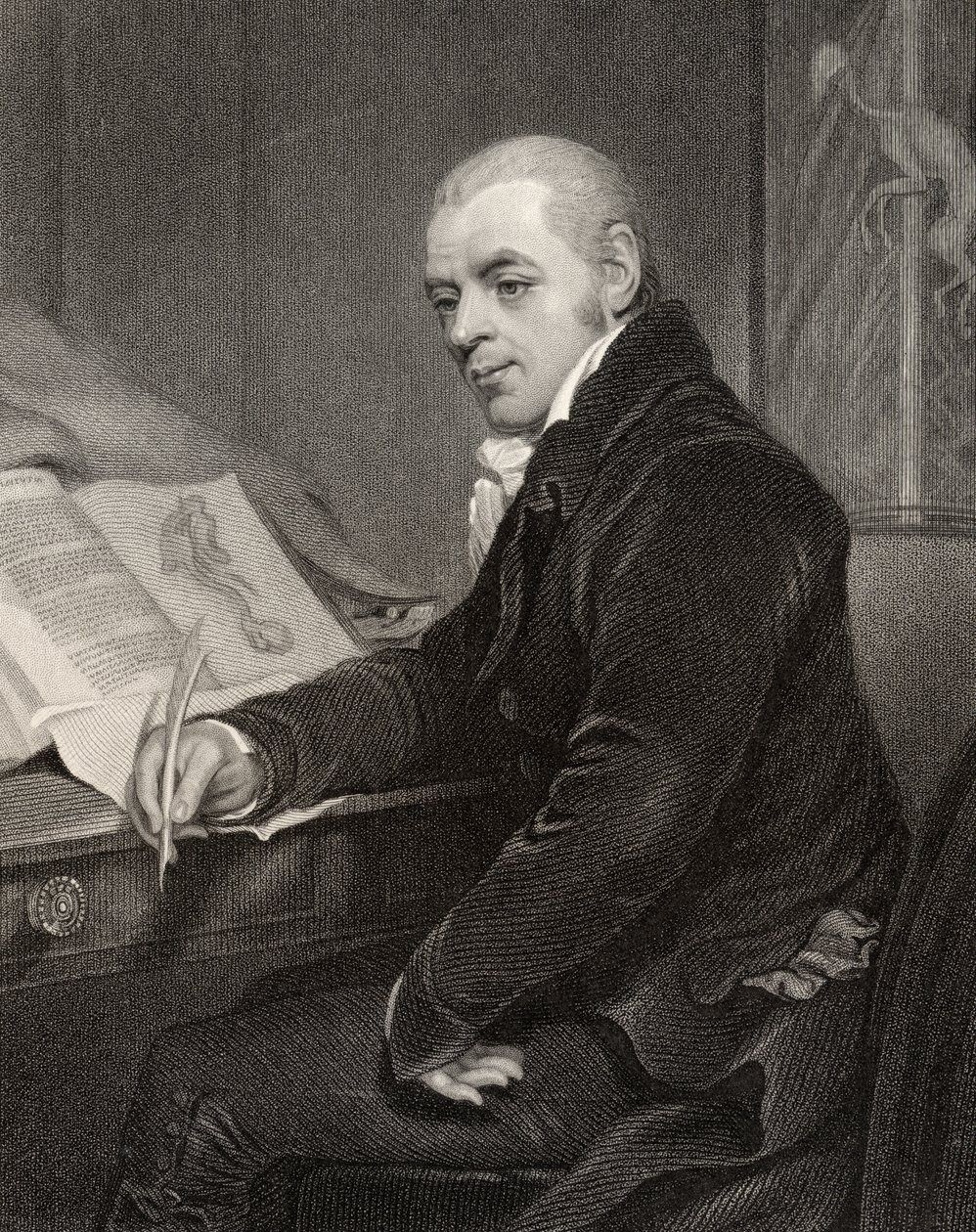 Joshua Brookes, gravado por H. Cook, da National Portrait Gallery, volume V, publicado em 1835 de Thomas Phillips