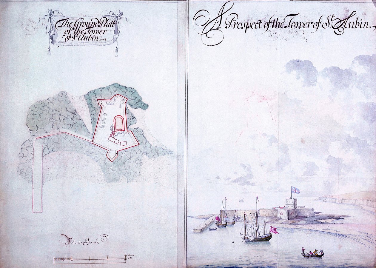 A torre de St. Aubin de Thomas Phillips