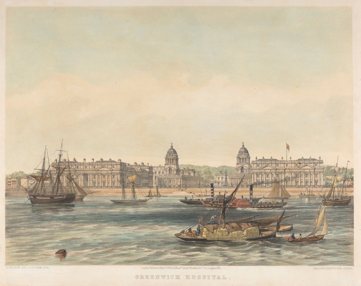 Hospital Greenwich de Thomas Picken