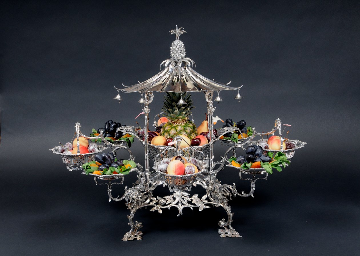 Chinoiserie eperge de Thomas Pitts