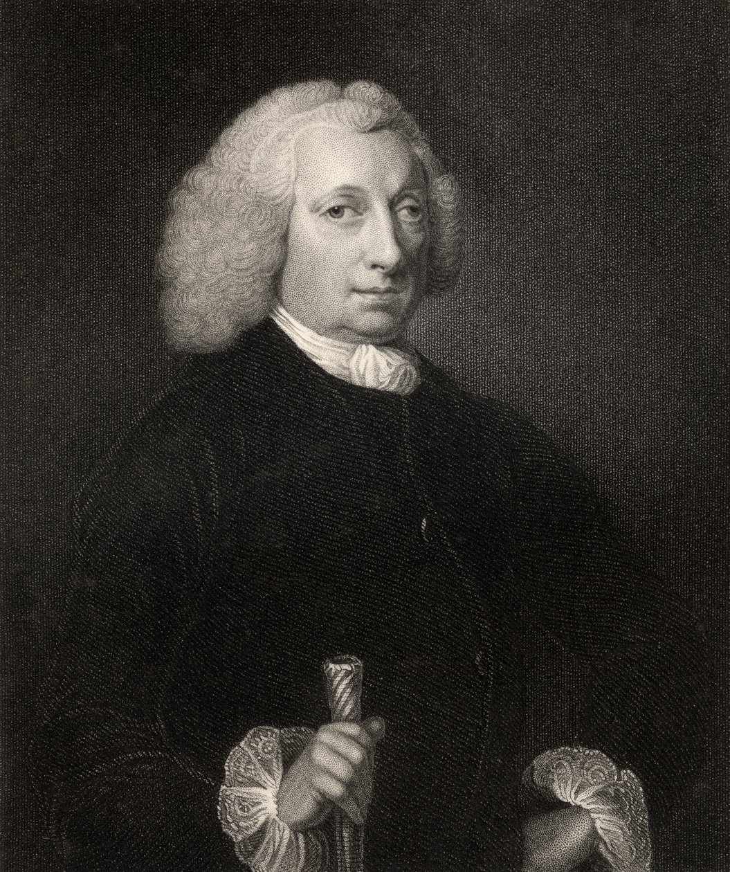 John Huxham, gravado por J. Jenkins, da &39;National Portrait Gallery, Volume III&39;, publicado em 1820 de Thomas Rennell