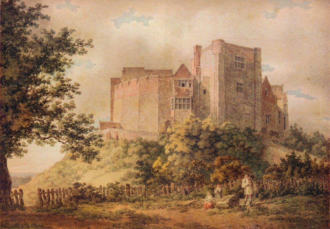 Castelo Tamworth, 1799, 1922 de Thomas Richard Underwood