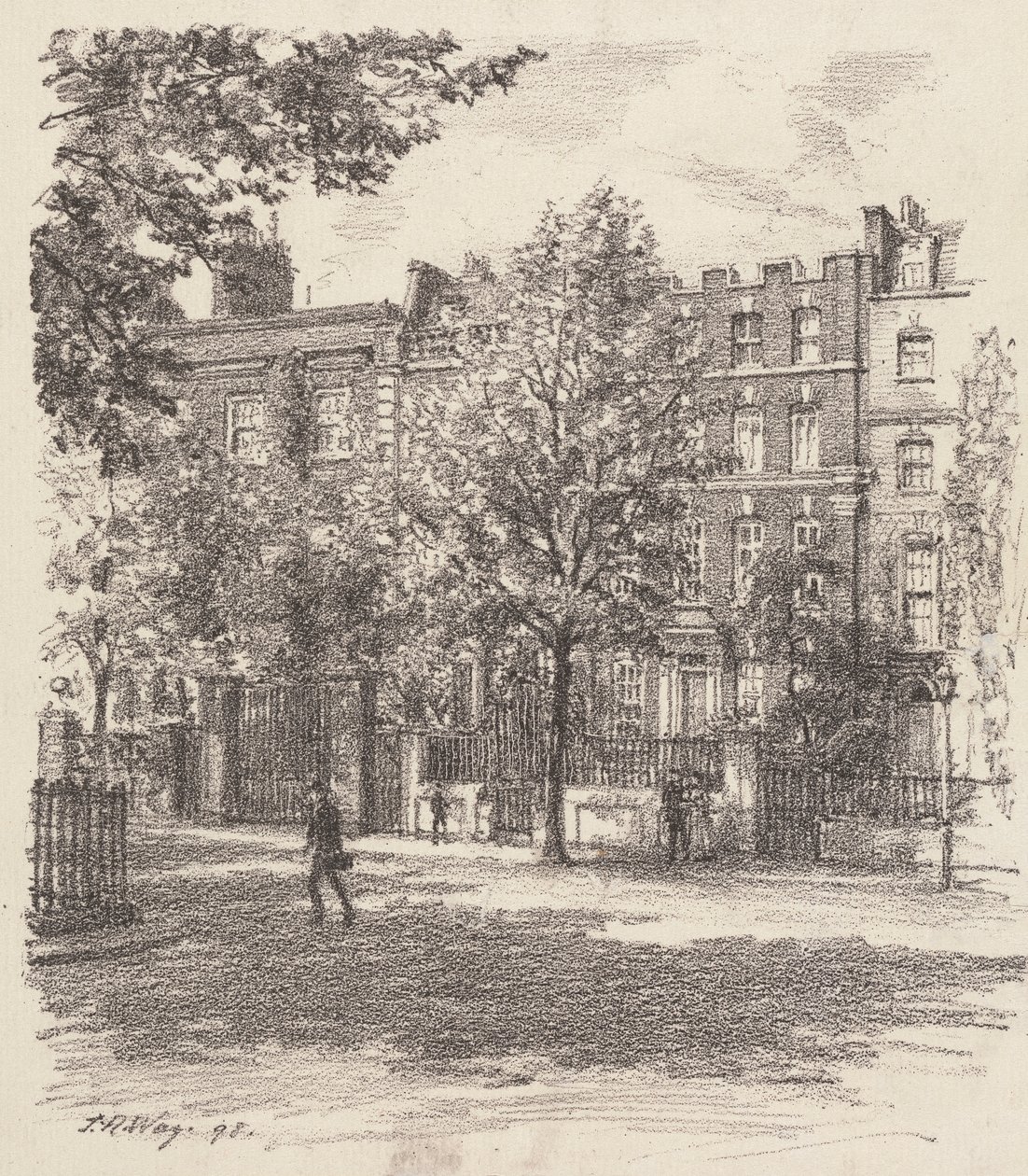 No.4 Cheyne Walk, Chelsea de Thomas Robert Way