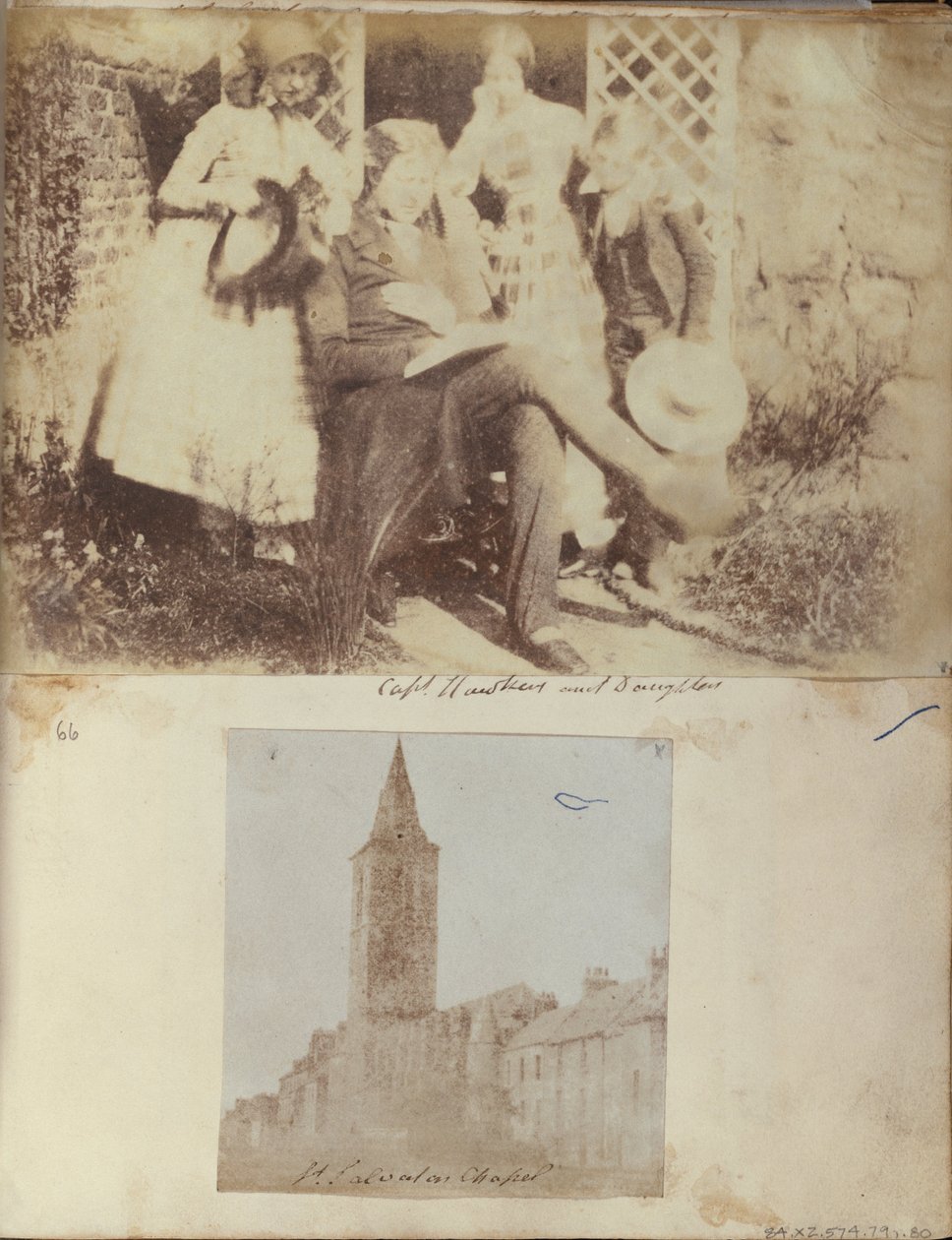 Capitão Hawkes e suas filhas de Thomas Rodger