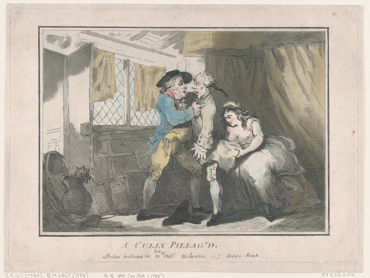 A Cully saqueada de Thomas Rowlandson