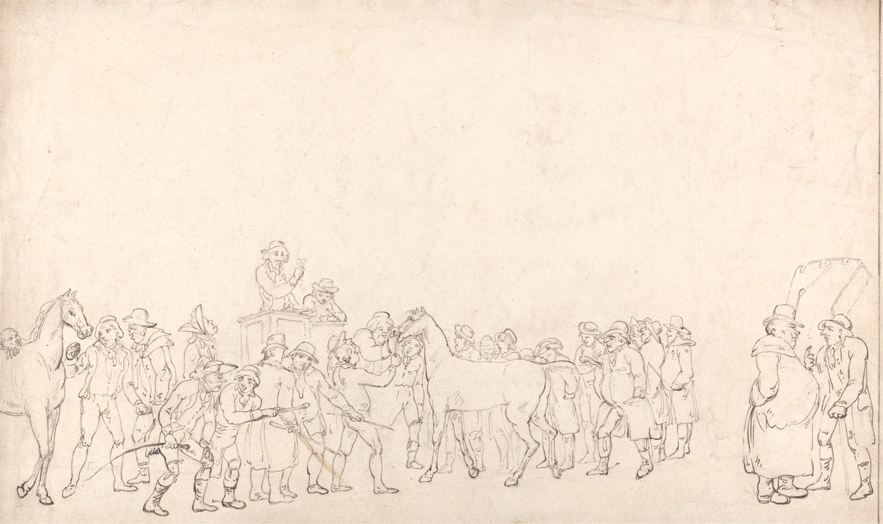 Uma venda de cavalos no «Hopkins