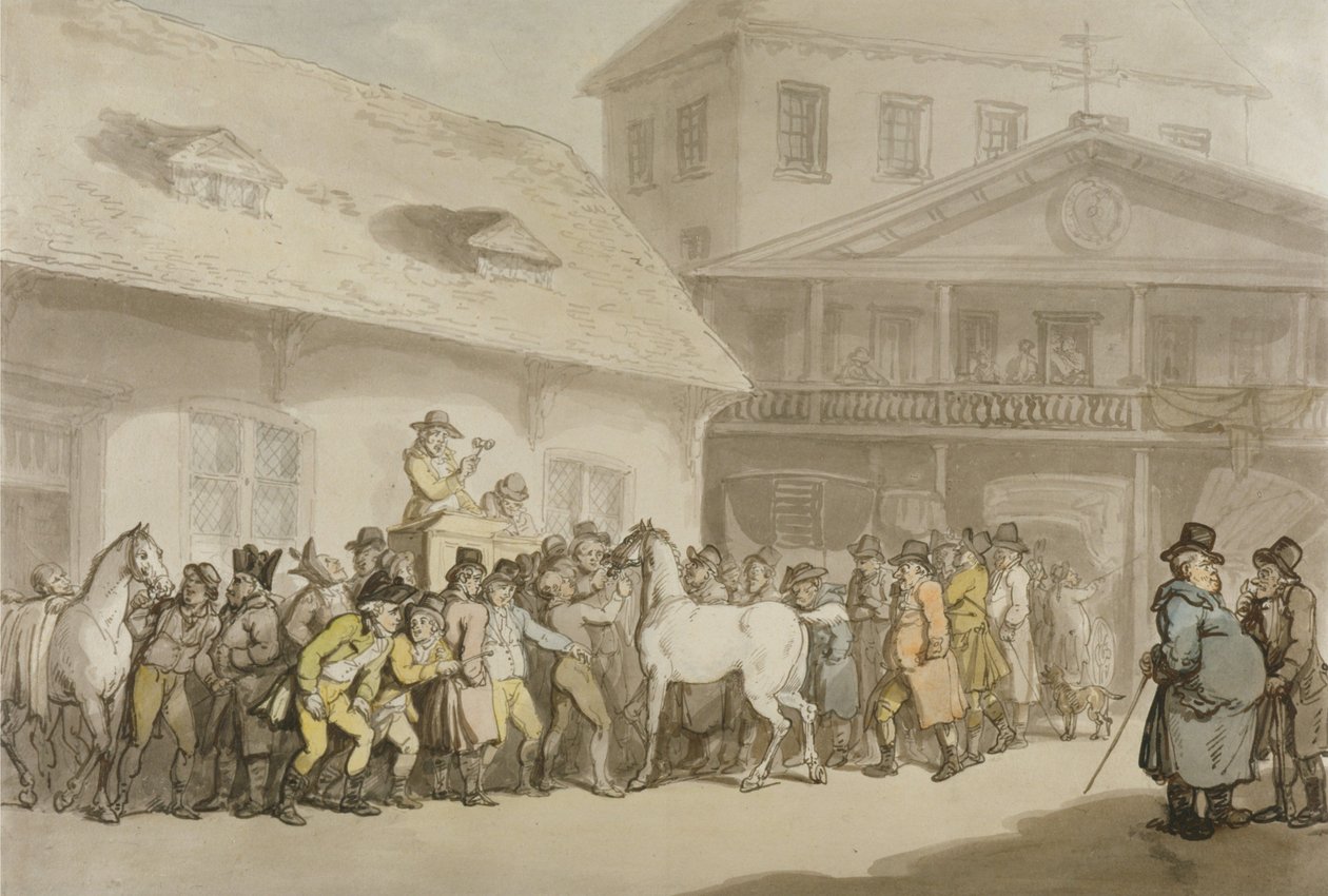Uma venda de cavalos no «Hopkins