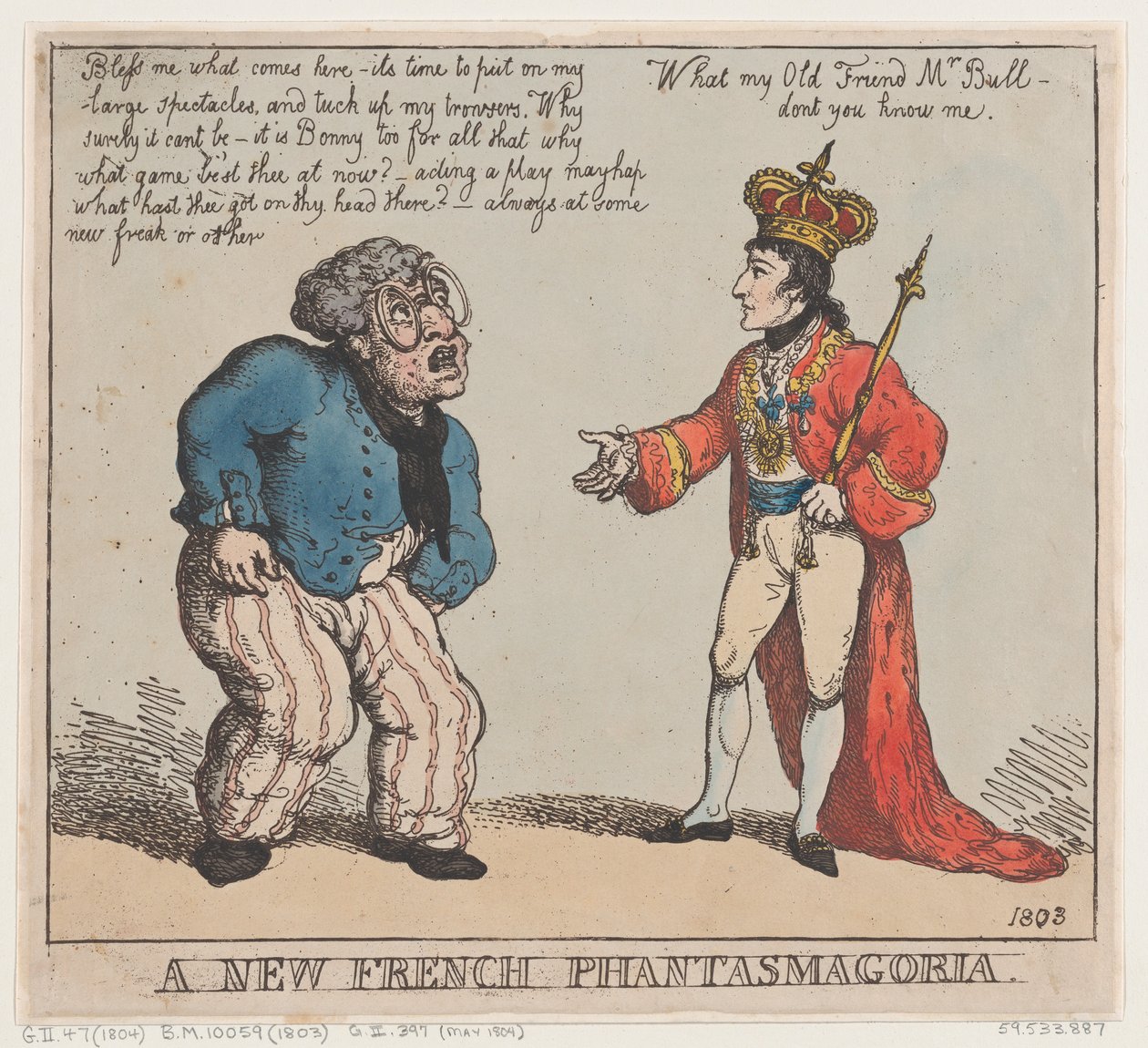 A New French Phantasmagoria, 1803., 1803. de Thomas Rowlandson