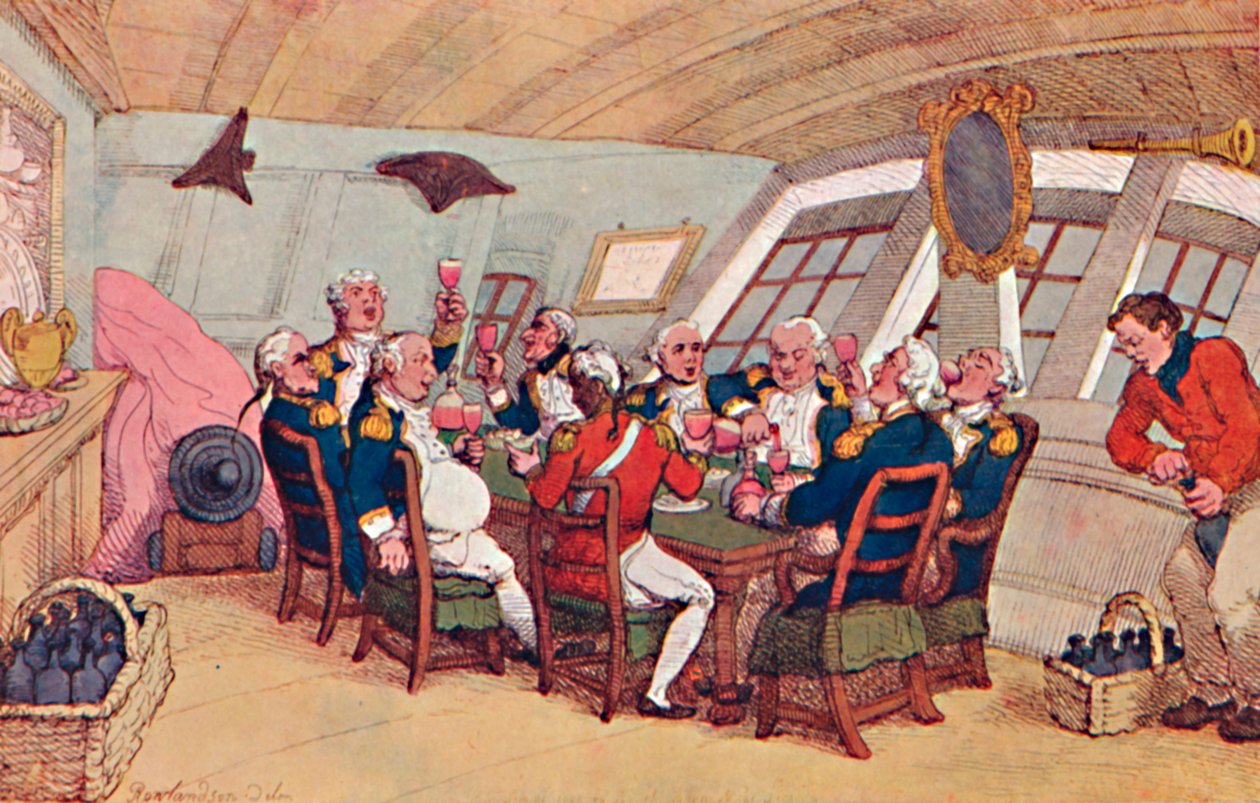 Uma cabine confortável, c1810, 1904 de Thomas Rowlandson