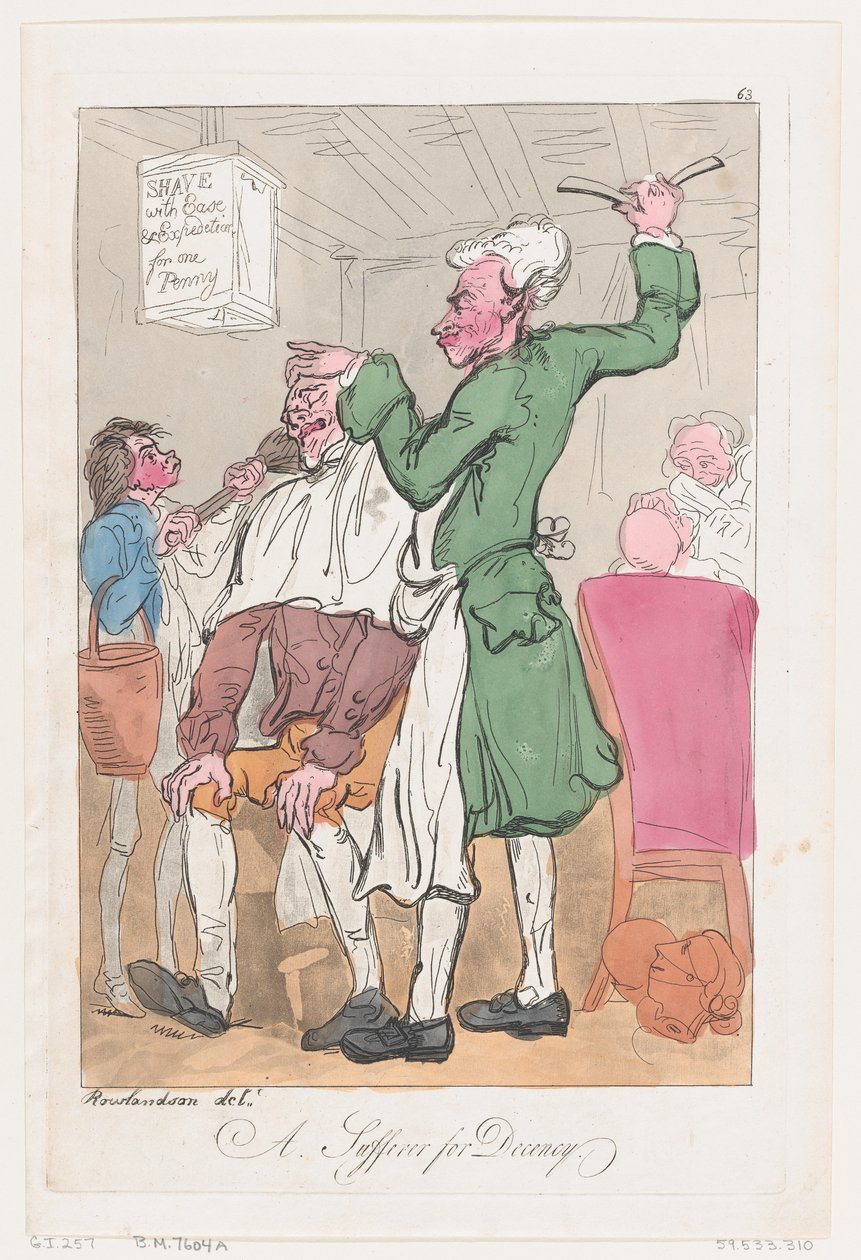 A Suffer for Decency, 20 de junho de 1789., 20 de junho de 1789. de Thomas Rowlandson