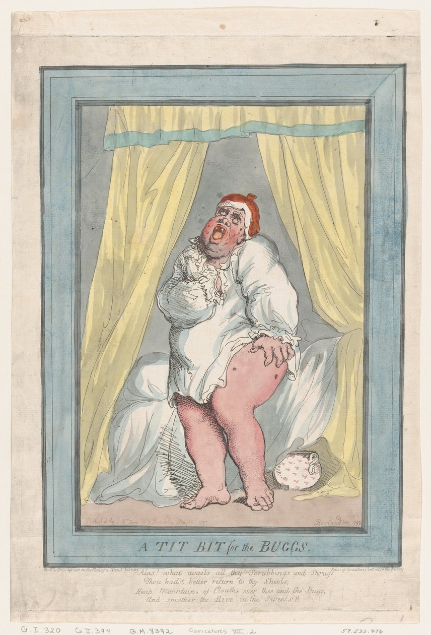 A Tit Bit for the Bugs, 25 de maio de 1793., 25 de maio de 1793. de Thomas Rowlandson