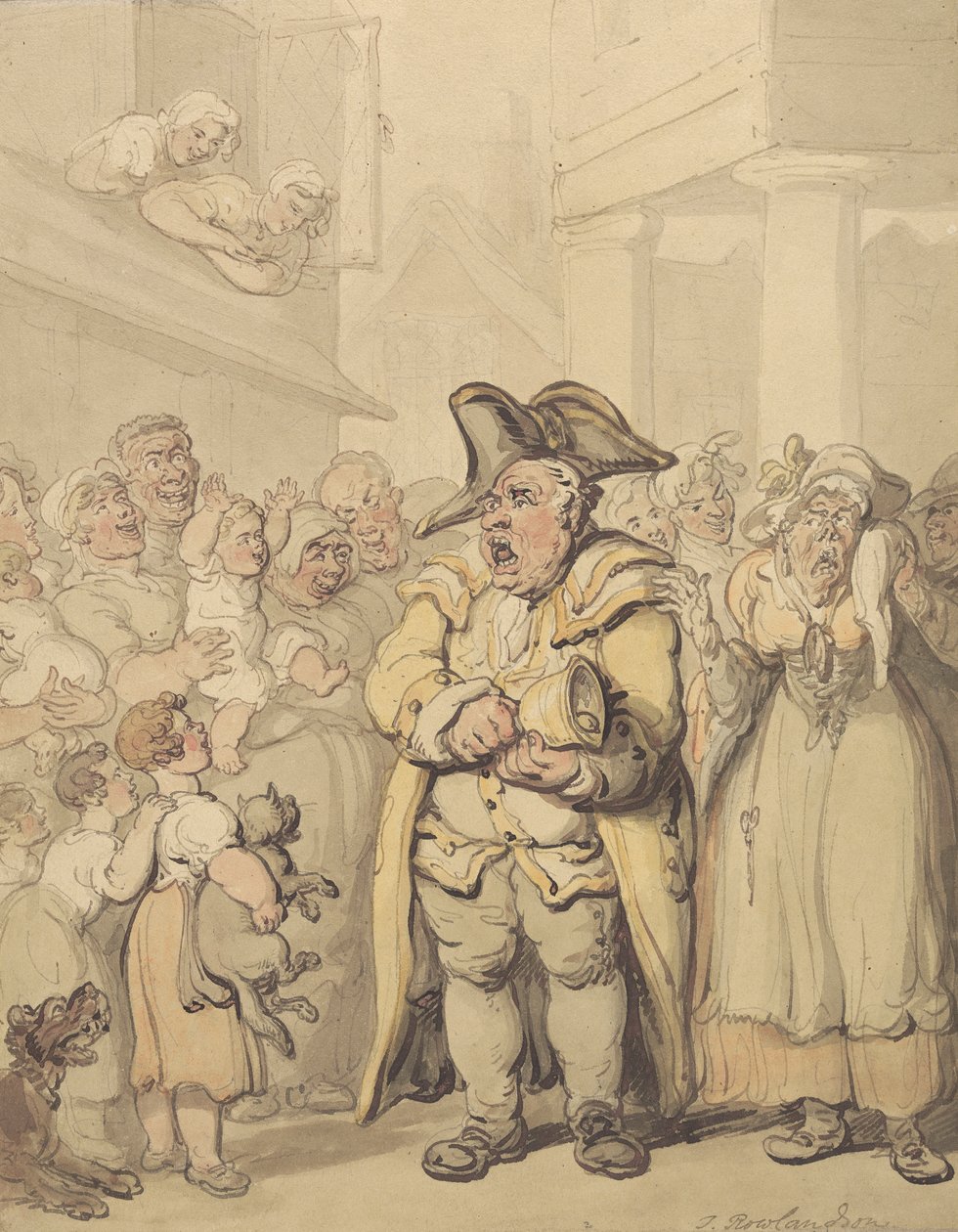 Um Criador da Cidade de Thomas Rowlandson