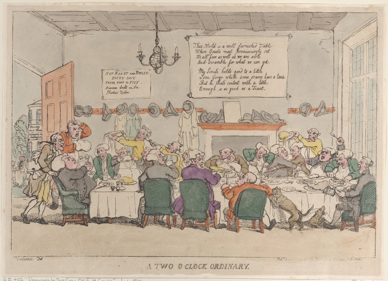 Ordinário das duas horas, 4 de junho de 1811., 4 de junho de 1811. de Thomas Rowlandson
