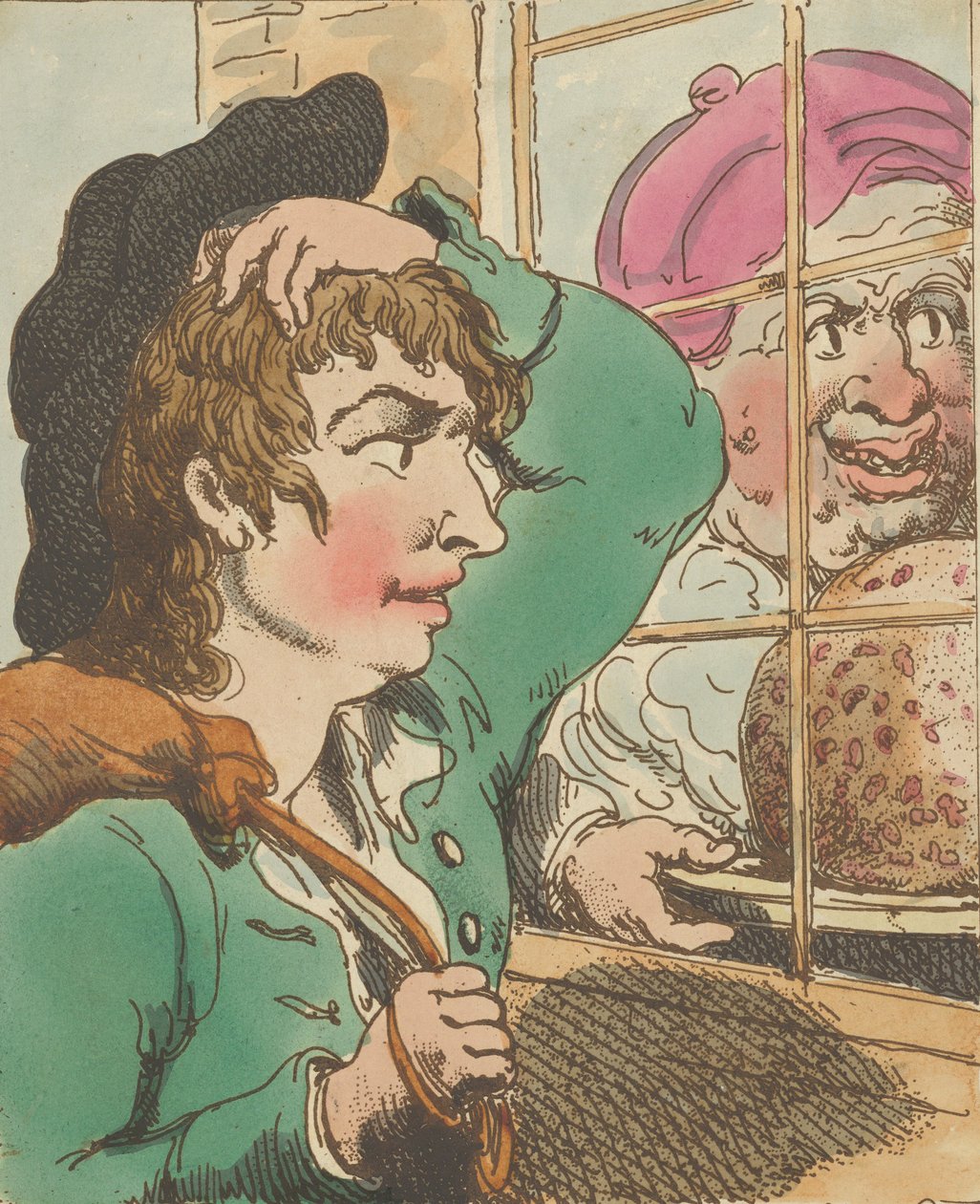 Admiração, 1800., 1800. de Thomas Rowlandson