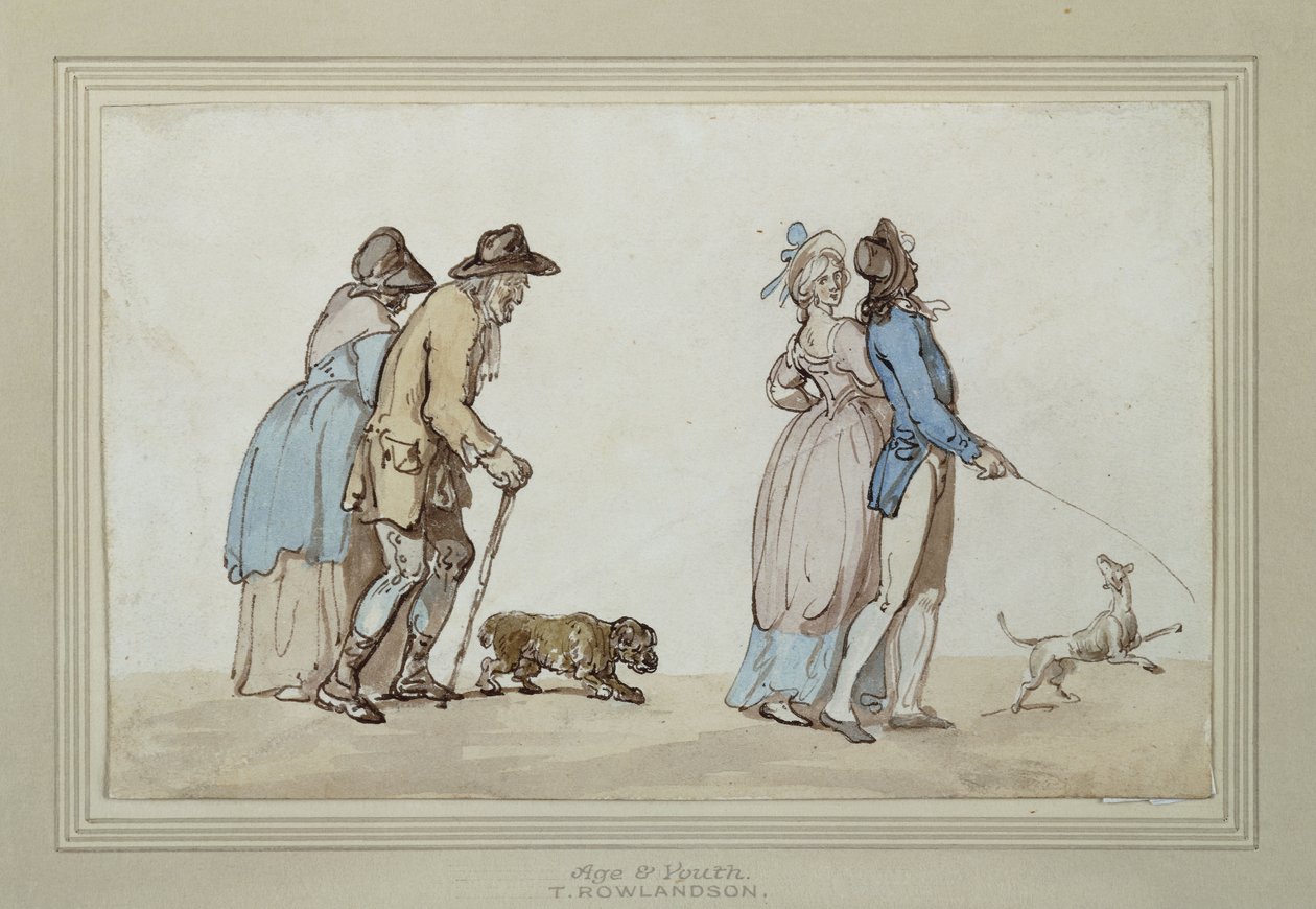 Idade e Juventude, de Thomas Rowlandson