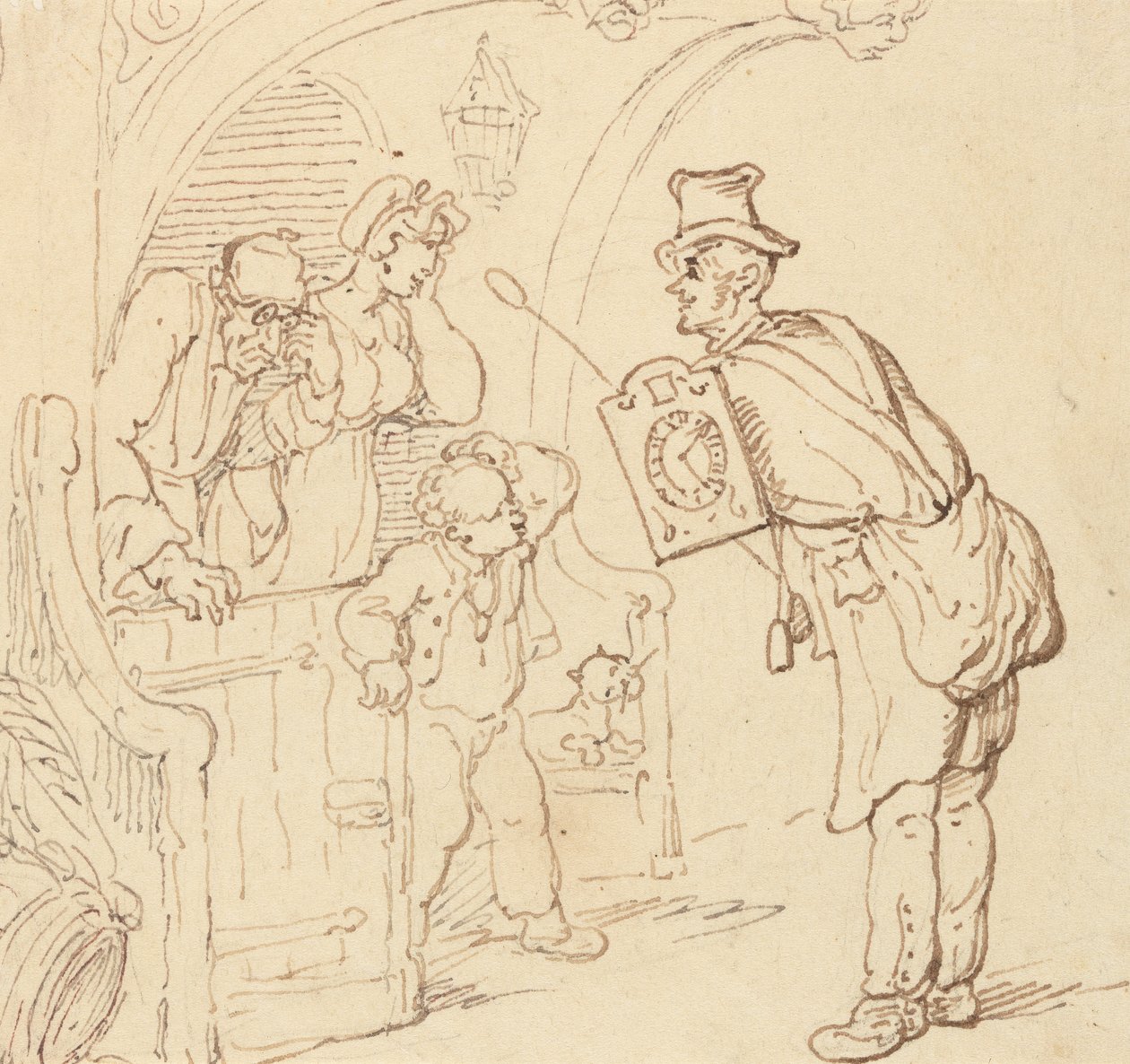 Desenho de álbuns de Thomas Rowlandson