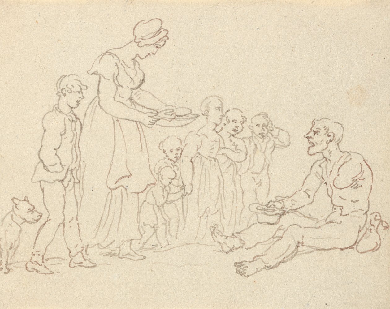 Desenho de álbuns de Thomas Rowlandson