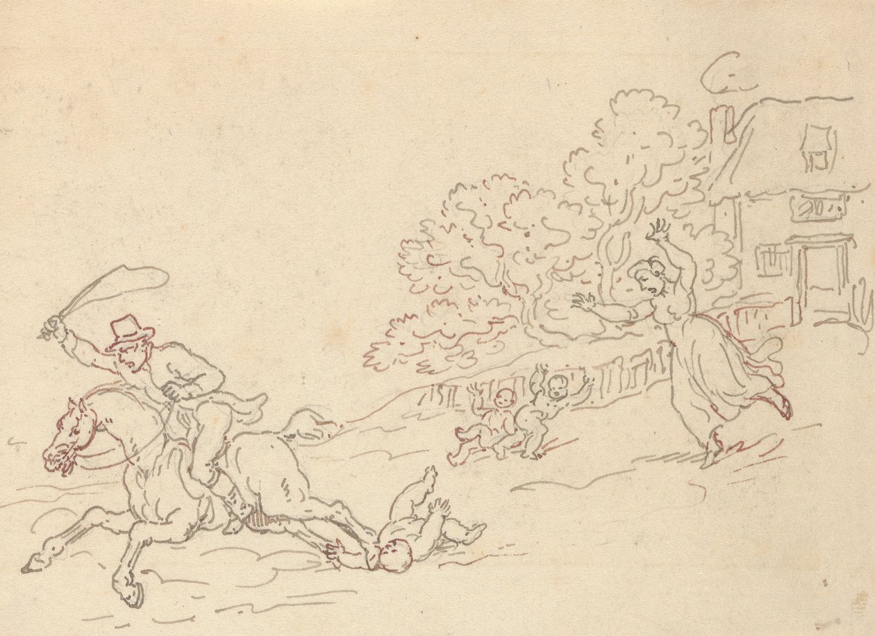 Desenho de álbuns de Thomas Rowlandson
