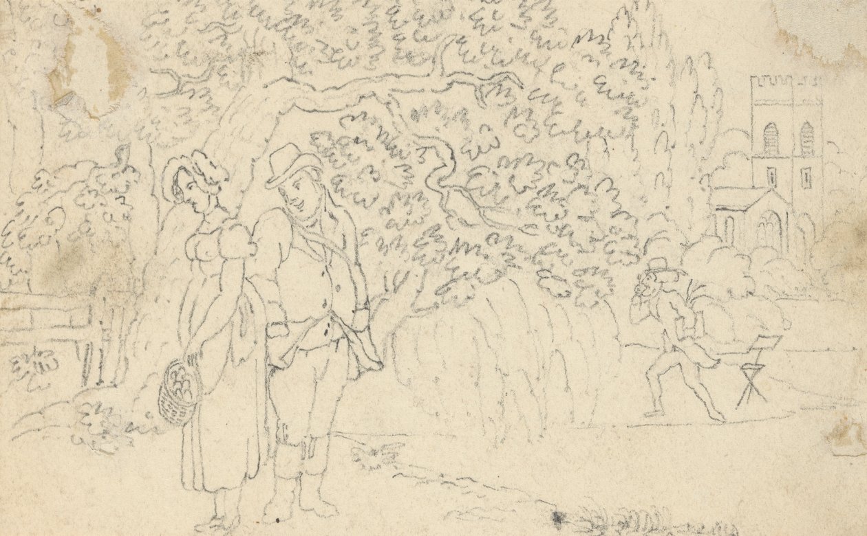 Desenho de álbuns de Thomas Rowlandson