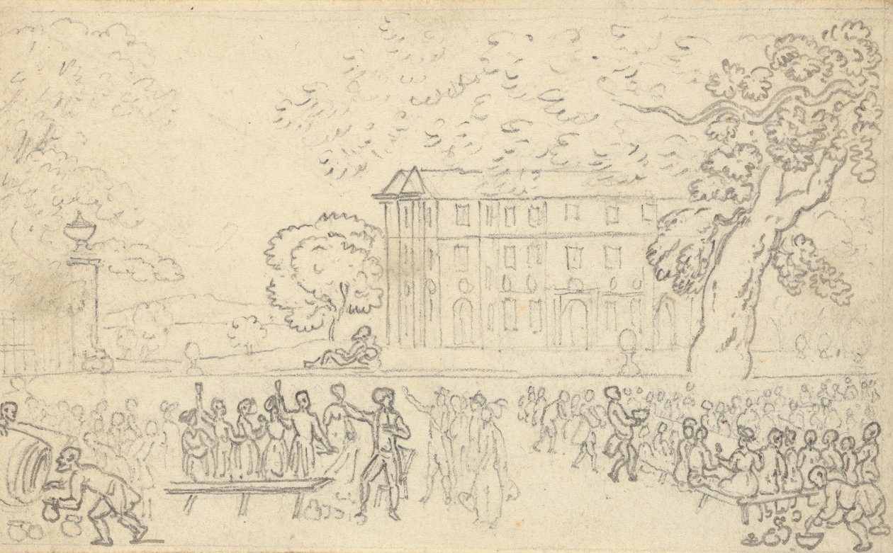 Desenho de álbuns de Thomas Rowlandson
