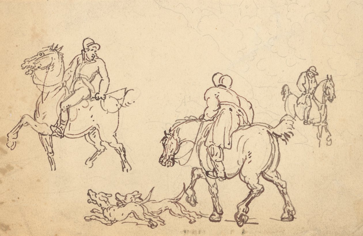 Desenho de álbuns de Thomas Rowlandson