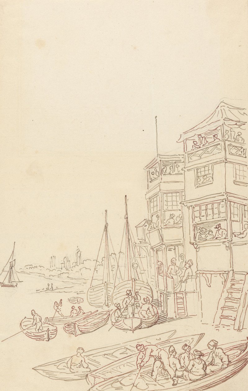 Desenho do álbum de Thomas Rowlandson