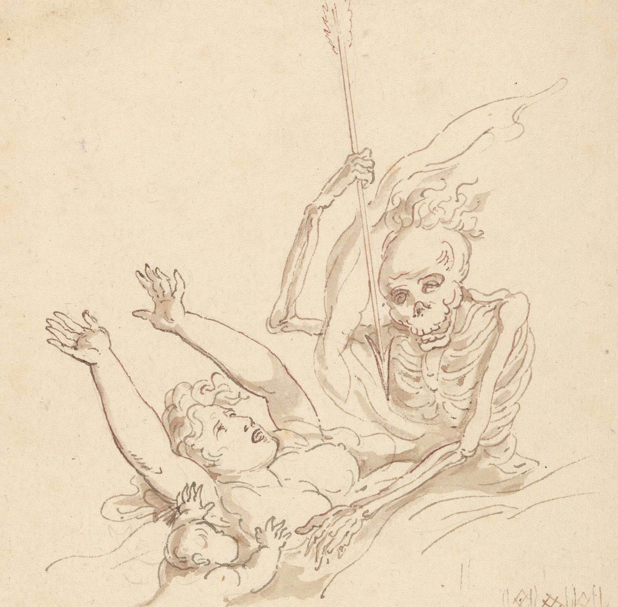 Desenho do álbum de Thomas Rowlandson