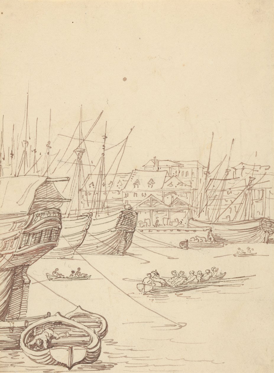 Desenho do álbum de Thomas Rowlandson