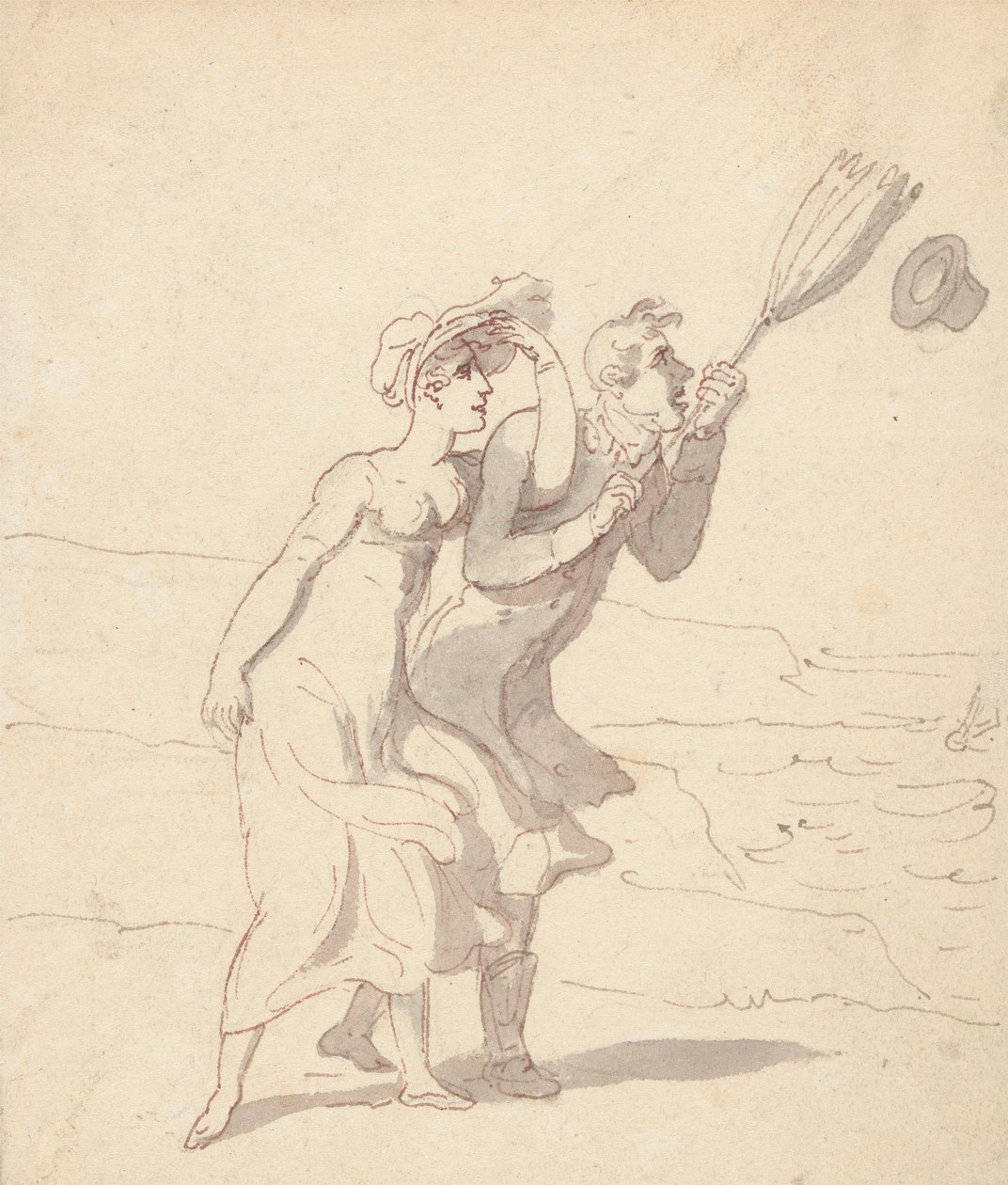 Desenho do álbum de Thomas Rowlandson