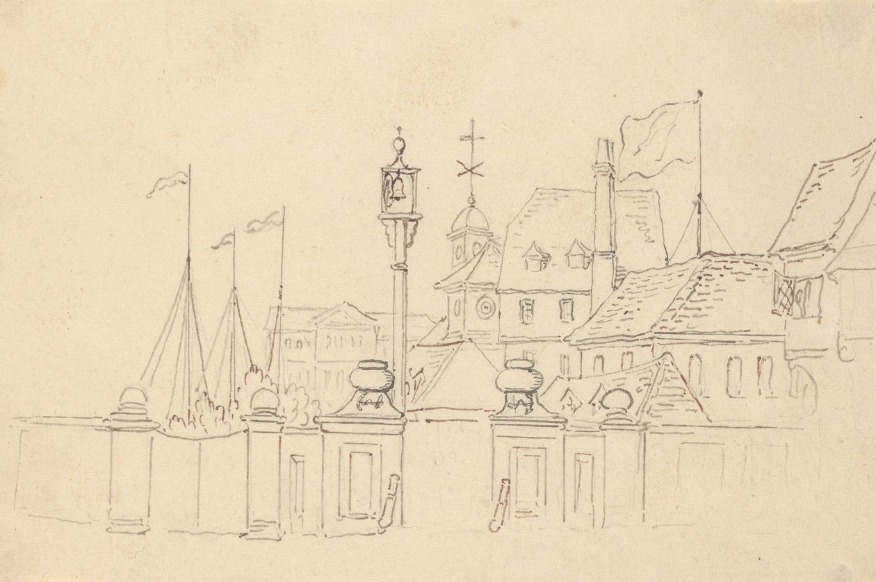 Desenho do álbum de Thomas Rowlandson