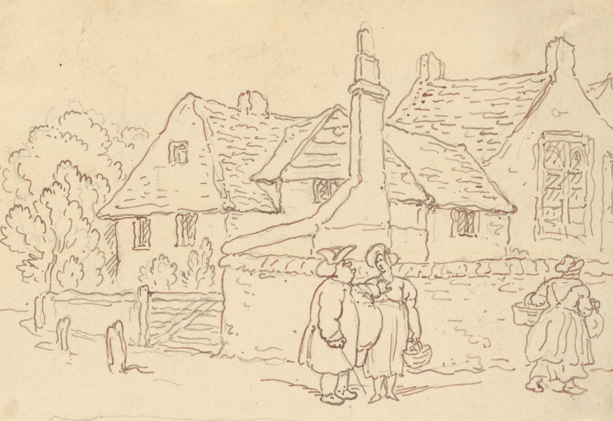 Desenho do álbum de Thomas Rowlandson