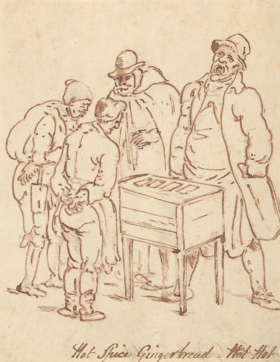 Desenho do álbum de Thomas Rowlandson
